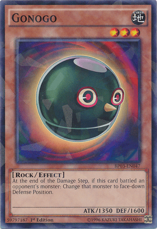 Gonogo [BP03-EN047] Shatterfoil Rare - Josh's Cards
