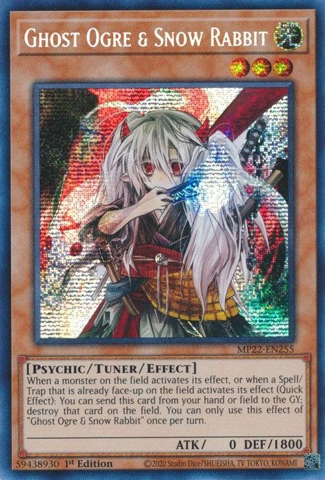 Ghost Ogre & Snow Rabbit [MP22-EN255] Prismatic Secret Rare - Josh's Cards