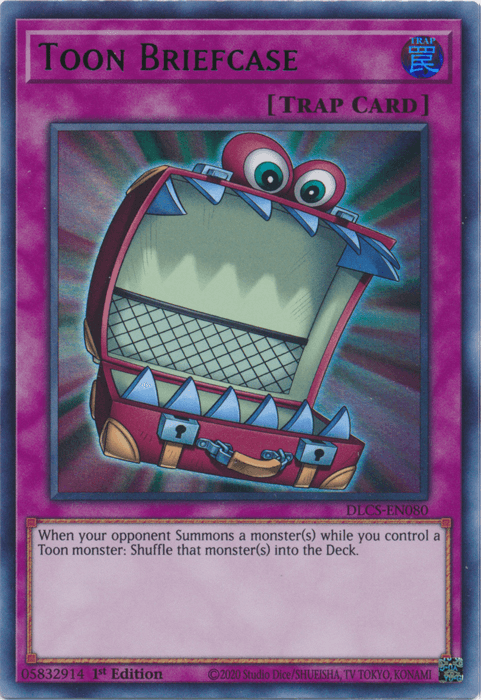 Toon Briefcase [DLCS-EN080] Ultra Rare - Josh's Cards