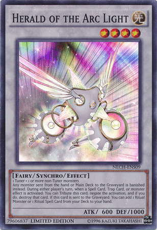 Herald of the Arc Light (SE) [NECH-ENS09] Super Rare - Josh's Cards