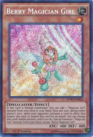 Berry Magician Girl [MVP1-ENS14] Secret Rare - Josh's Cards