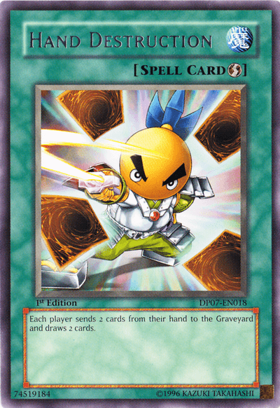 Hand Destruction [DP07-EN018] Rare - Josh's Cards