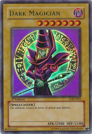 Dark Magician [LOB-E003] Ultra Rare - Josh's Cards