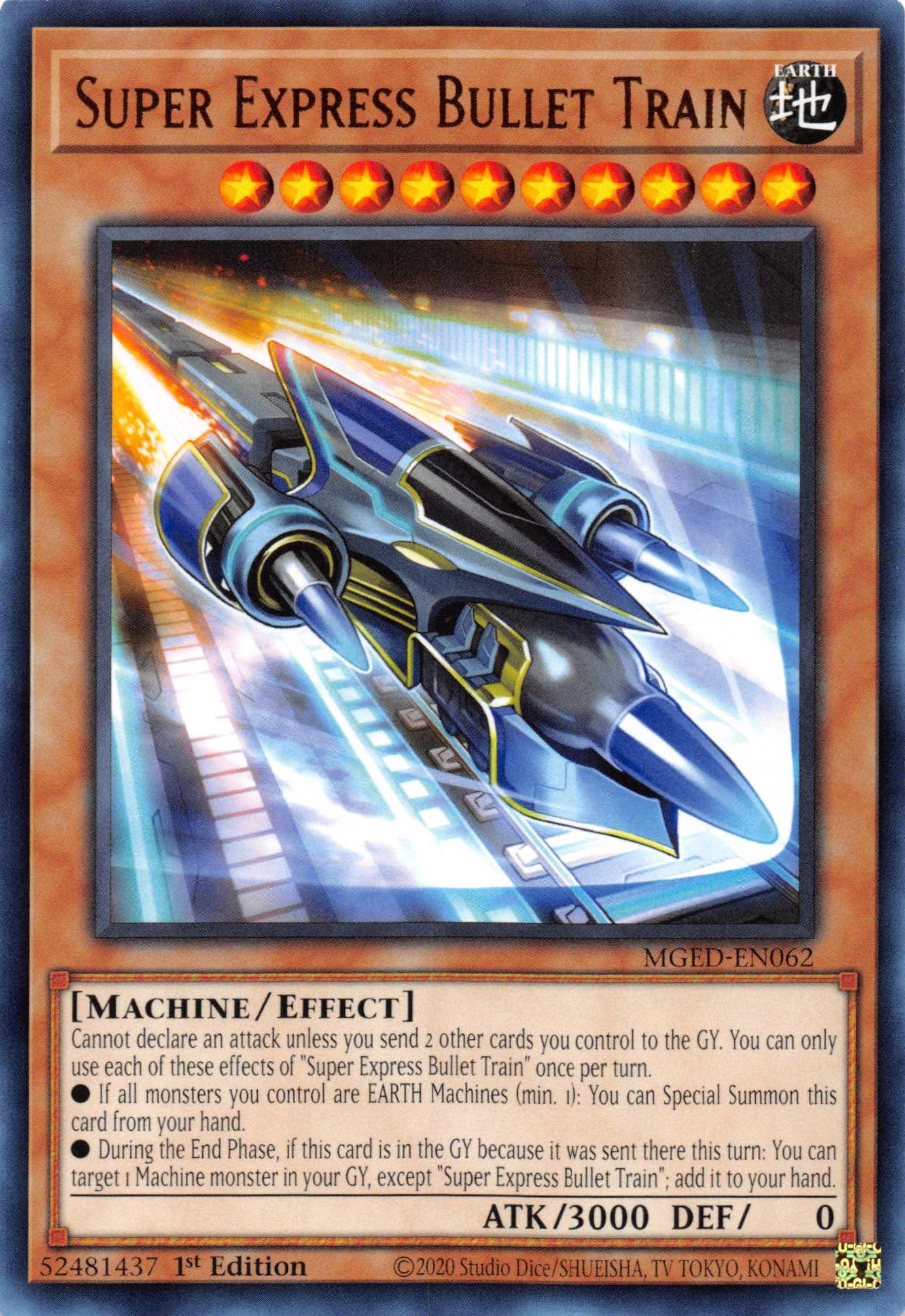 Super Express Bullet Train [MGED-EN062] Rare - Josh's Cards