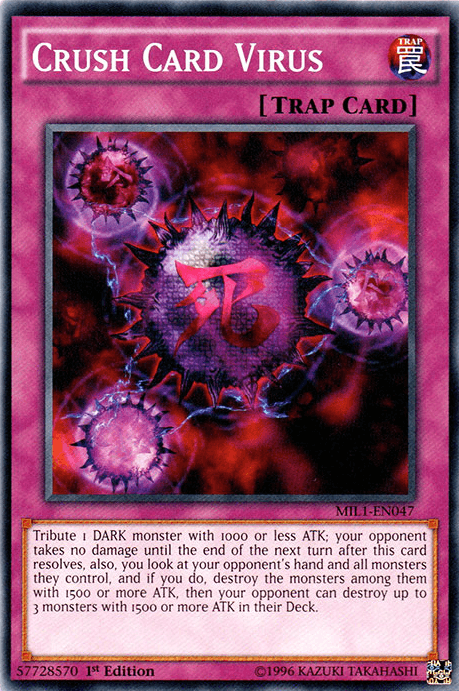 Crush Card Virus [MIL1-EN047] Common - Josh's Cards