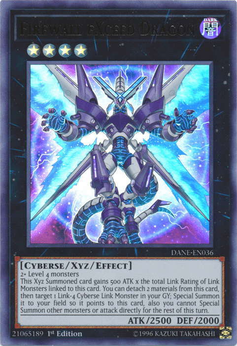 Firewall eXceed Dragon [DANE-EN036] Ultra Rare - Josh's Cards