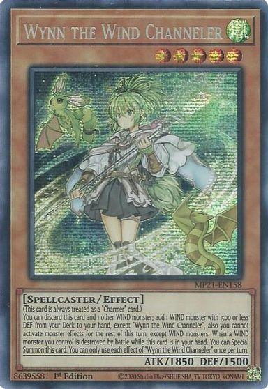 Wynn the Wind Channeler [MP21-EN158] Prismatic Secret Rare - Josh's Cards