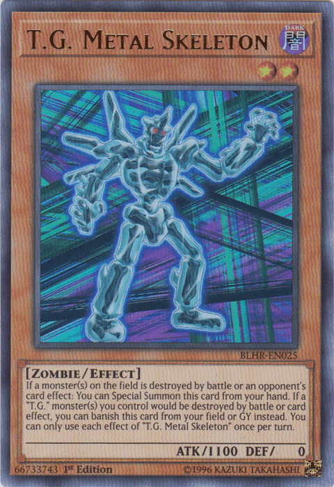 T.G. Metal Skeleton [BLHR-EN025] Ultra Rare - Josh's Cards