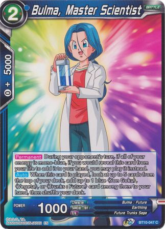 Bulma, Master Scientist (BT10-047) [Rise of the Unison Warrior 2nd Edition] Parallel Foil