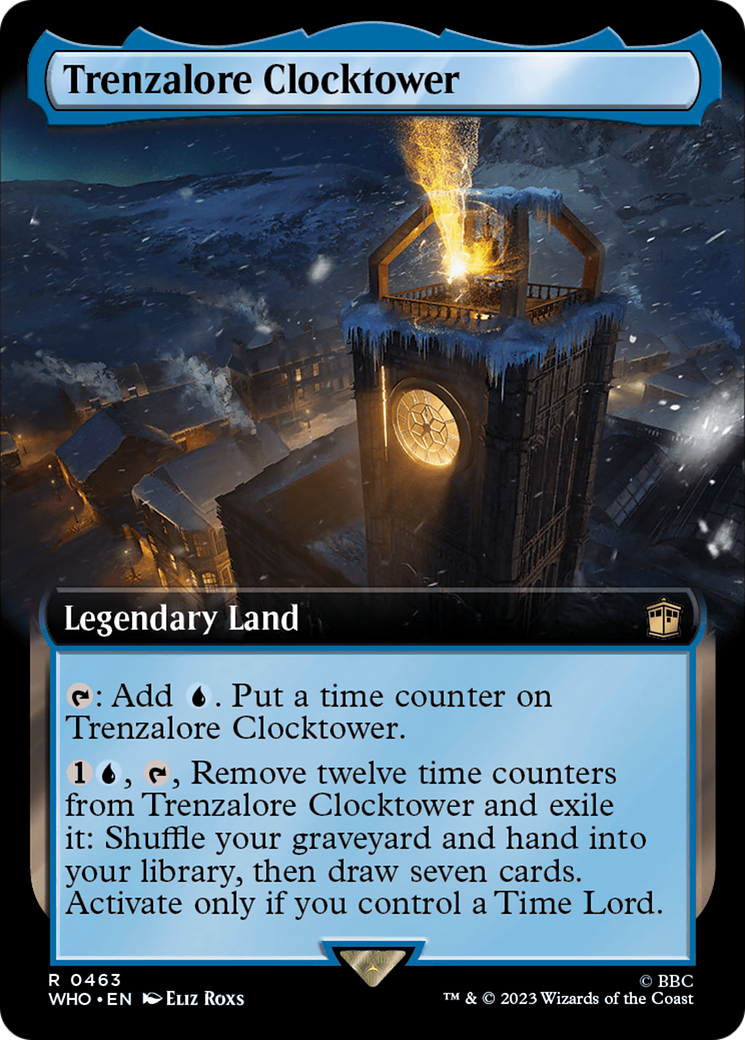 Trenzalore Clocktower (WHO-463) - Doctor Who: (Extended Art) Foil