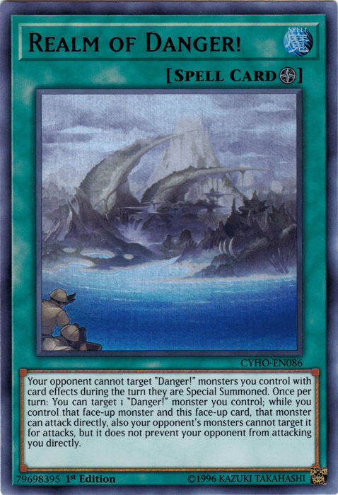 Realm of Danger! [CYHO-EN086] Ultra Rare - Josh's Cards