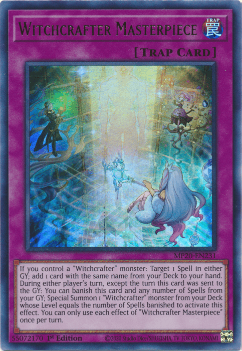 Witchcrafter Masterpiece [MP20-EN231] Ultra Rare - Josh's Cards