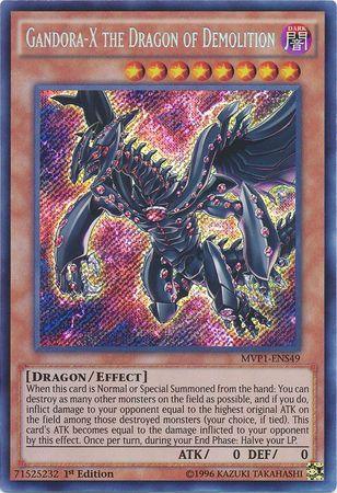 Gandora-X the Dragon of Demolition [MVP1-ENS49] Secret Rare - Josh's Cards