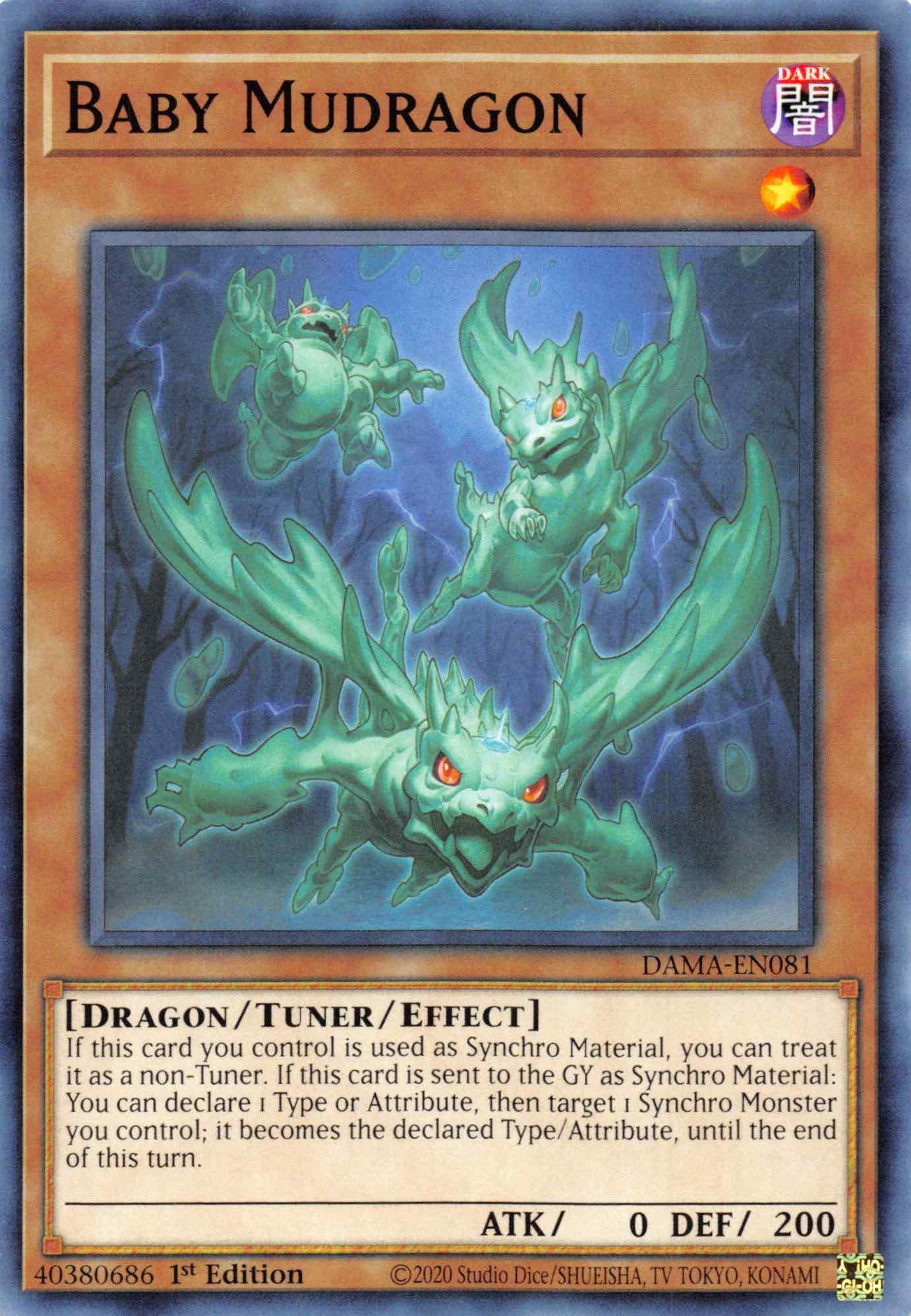Baby Mudragon [DAMA-EN081] Common - Josh's Cards