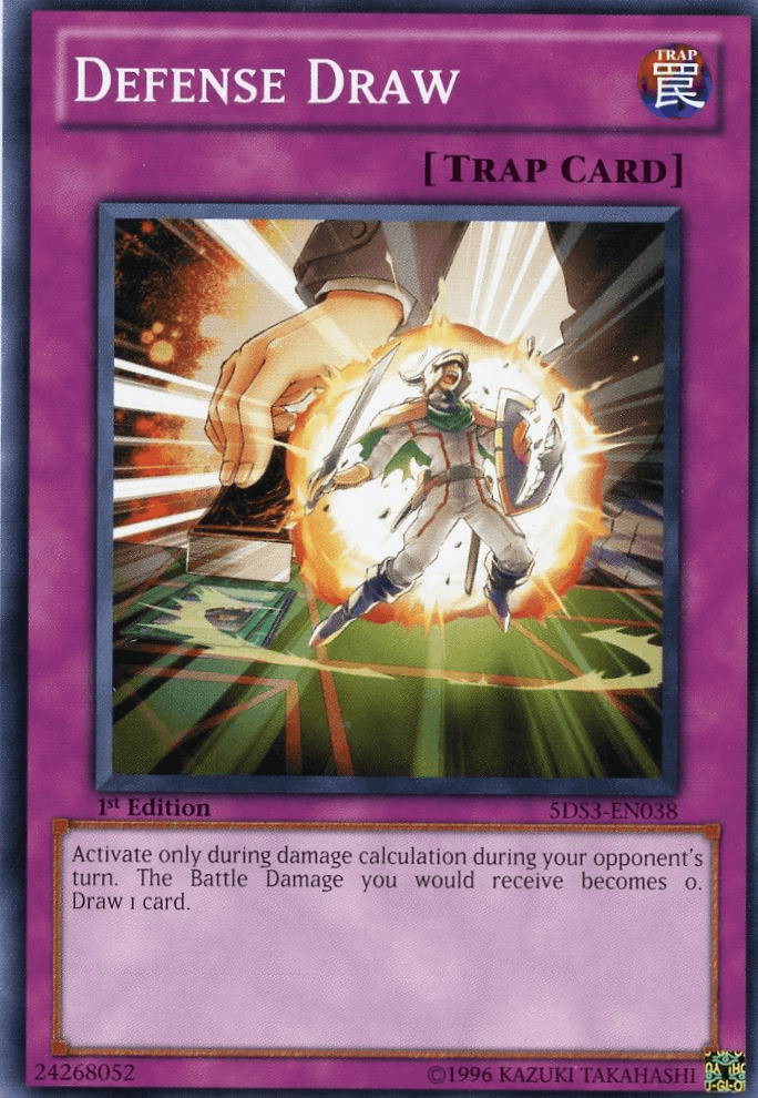 Defense Draw [5DS3-EN038] Common - Josh's Cards