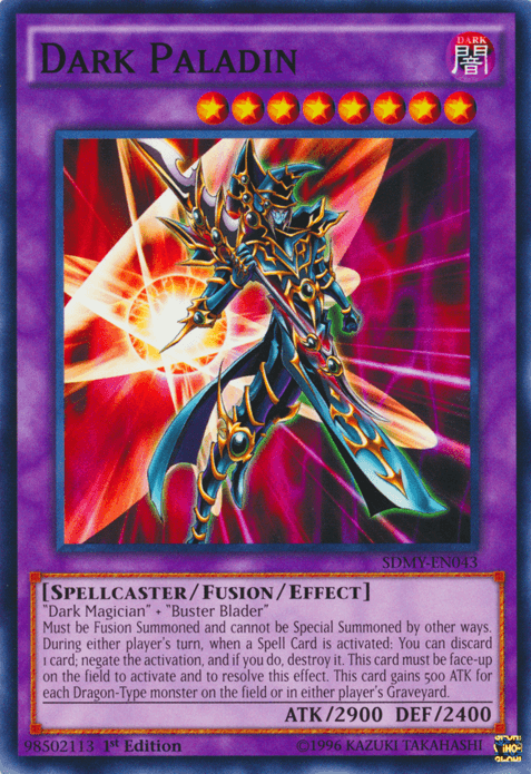 Dark Paladin [SDMY-EN043] Common - Josh's Cards