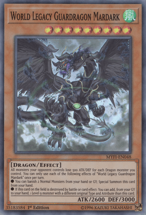 World Legacy Guardragon Mardark [MYFI-EN048] Super Rare - Josh's Cards