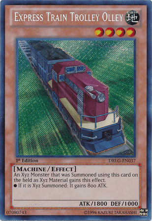 Express Train Trolley Olley [DRLG-EN037] Secret Rare - Josh's Cards