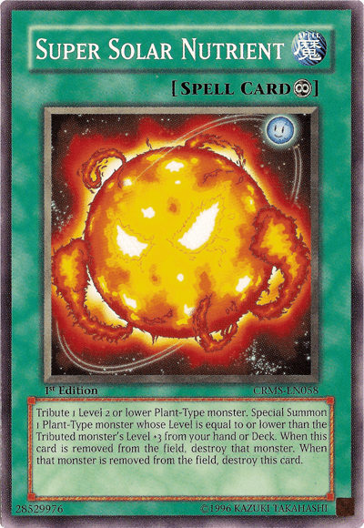 Super Solar Nutrient [CRMS-EN058] Common - Josh's Cards