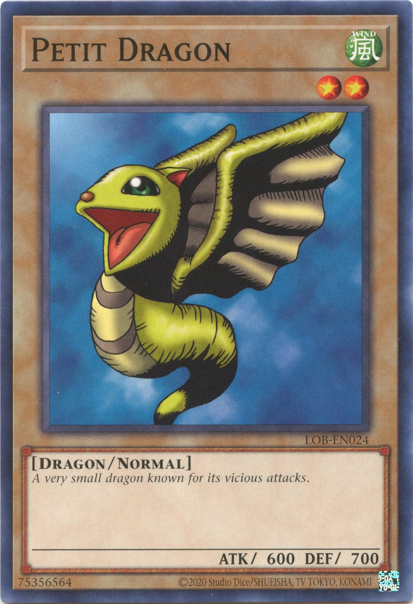 Petit Dragon (25th Anniversary) [LOB-EN024] Common - Josh's Cards