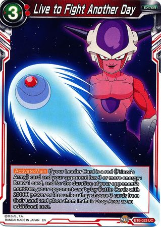 Live to Fight Another Day (BT6-023) [Destroyer Kings] Parallel Foil