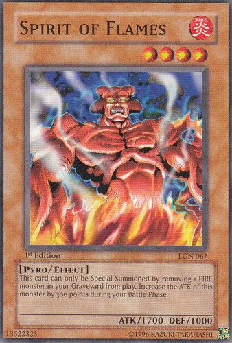 Spirit of Flames [LON-067] Common - Josh's Cards