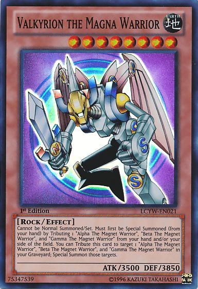 Valkyrion the Magna Warrior [LCYW-EN021] Super Rare - Josh's Cards