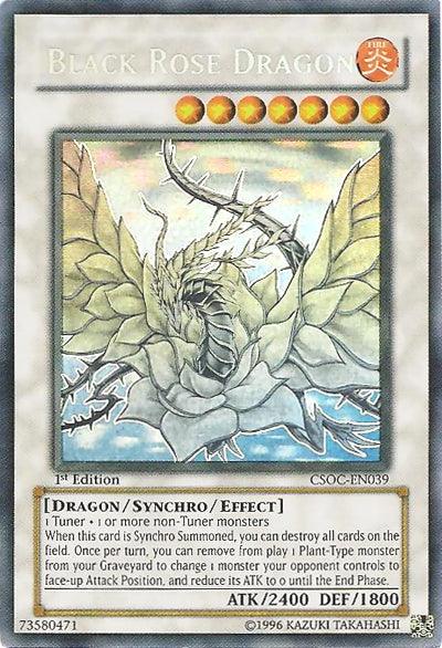 Black Rose Dragon [CSOC-EN039] Ghost Rare - Josh's Cards