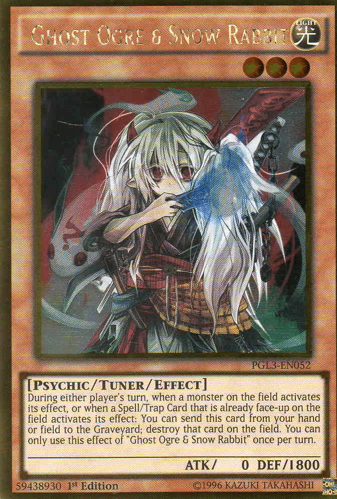 Ghost Ogre & Snow Rabbit [PGL3-EN052] Gold Rare - Josh's Cards
