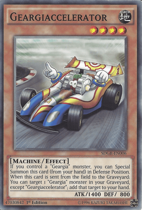 Geargiaccelerator [SDGR-EN006] Common - Josh's Cards