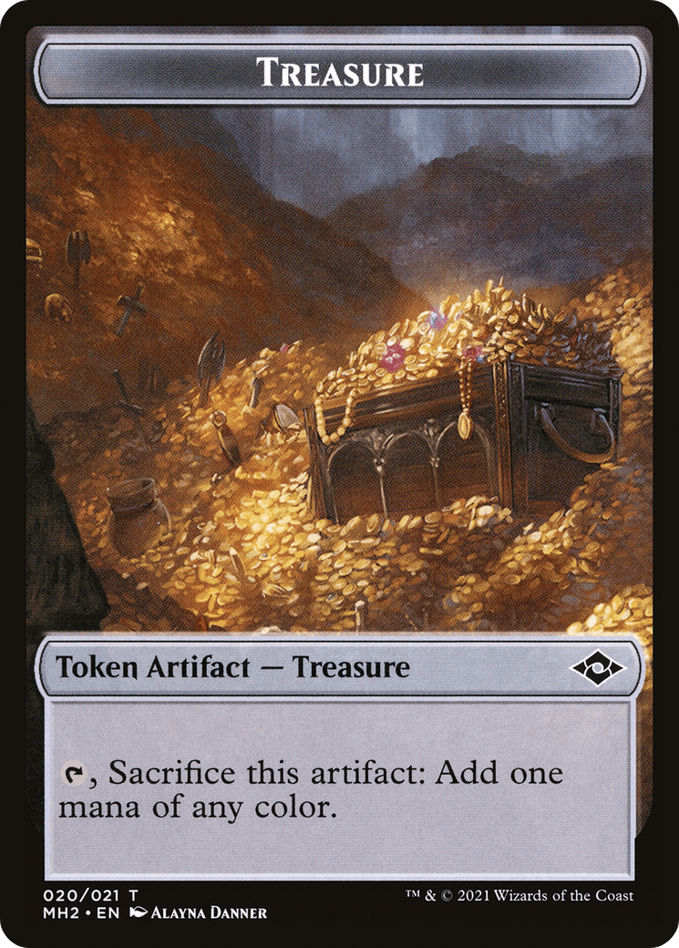 Treasure // Insect Double-Sided Token [Secret Lair: Heads I Win, Tails You Lose Tokens] - Josh's Cards