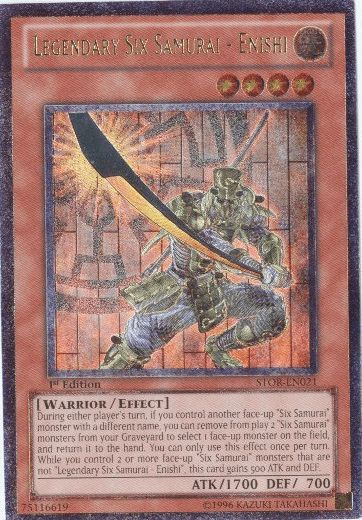 Legendary Six Samurai - Enishi [STOR-EN021] Ultimate Rare - Josh's Cards