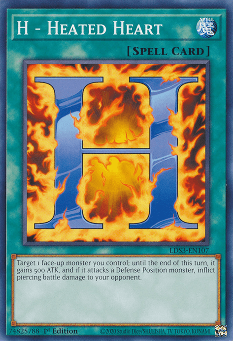 H - Heated Heart [LDS3-EN107] Common - Josh's Cards