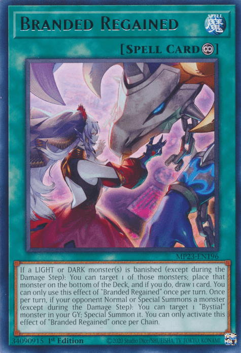 Branded Regained [MP23-EN196] Rare - Josh's Cards