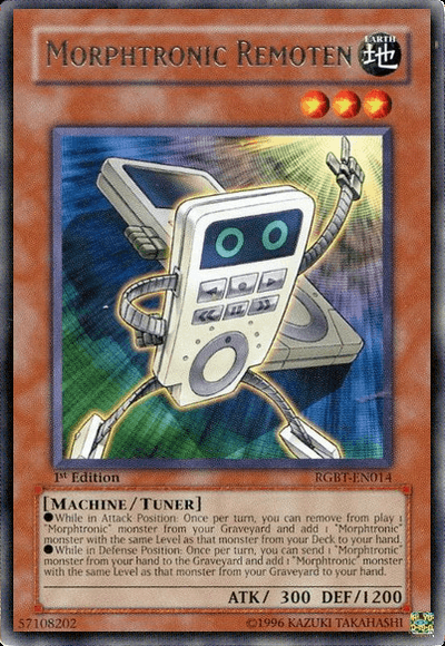 Morphtronic Remoten [RGBT-EN014] Rare - Josh's Cards