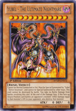 Yubel - The Ultimate Nightmare [RYMP-EN072] Rare - Josh's Cards