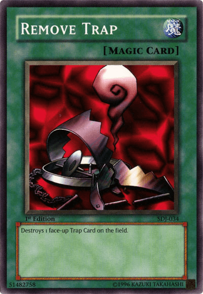 Remove Trap [SDJ-034] Common - Josh's Cards