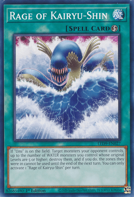Rage of Kairyu-Shin [LED9-EN027] Common - Josh's Cards