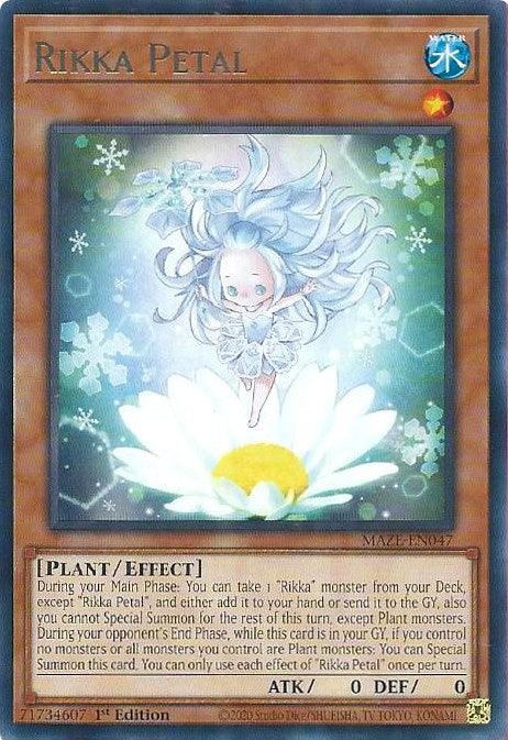 Rikka Petal [MAZE-EN047] Rare - Josh's Cards