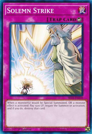 Solemn Strike [SR10-EN039] Common - Josh's Cards