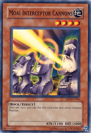 Moai Interceptor Cannons [DR3-EN194] Common - Josh's Cards