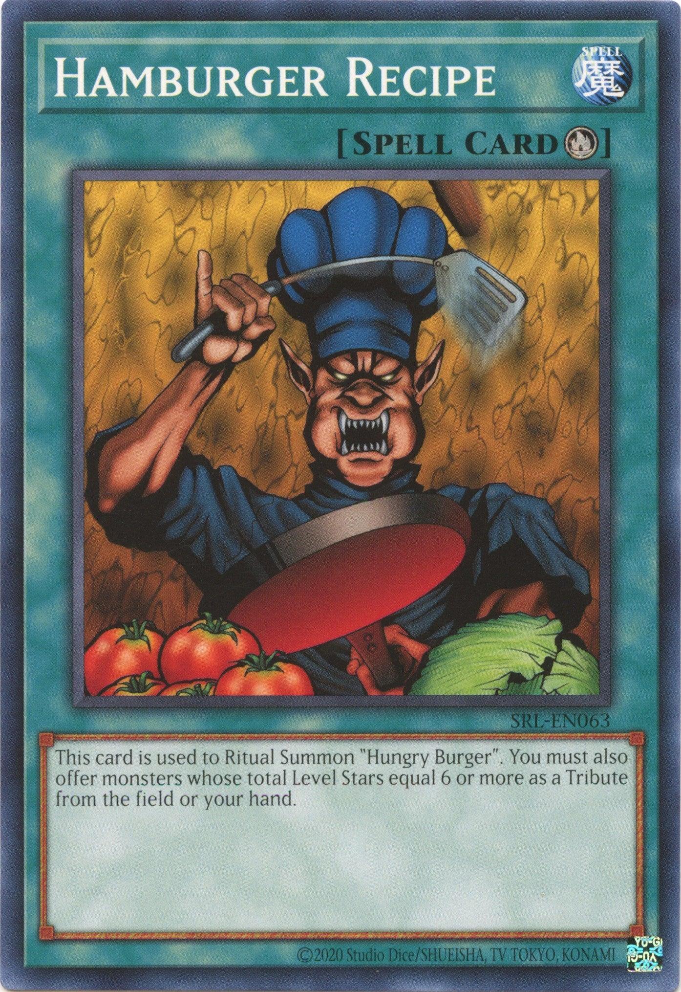 Hamburger Recipe (25th Anniversary) [SRL-EN063] Common - Josh's Cards