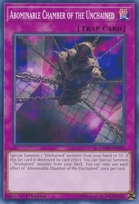 Abominable Chamber of the Unchained [CHIM-EN070] Common - Josh's Cards