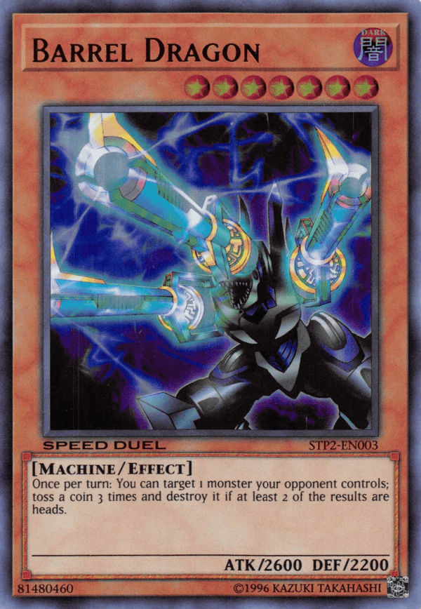 Barrel Dragon [STP2-EN003] Ultra Rare - Josh's Cards