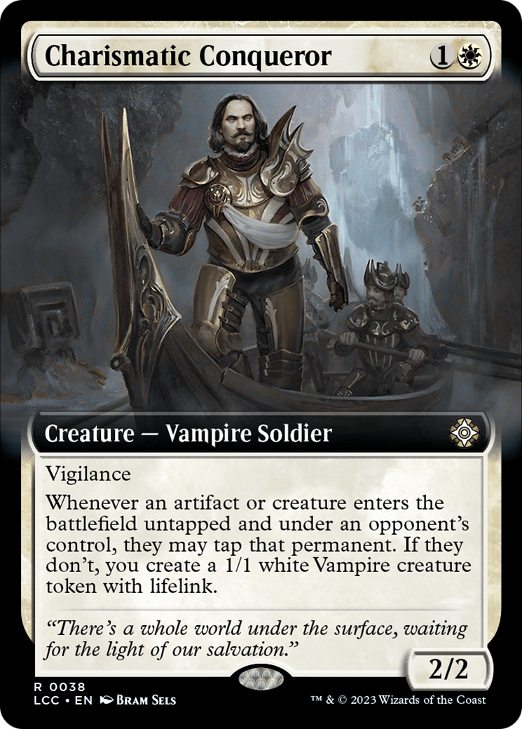Charismatic Conqueror (LCC-038) - The Lost Caverns of Ixalan Commander: (Extended Art)