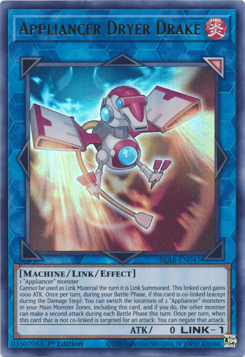 Appliancer Dryer Drake [BLAR-EN042] Ultra Rare - Josh's Cards