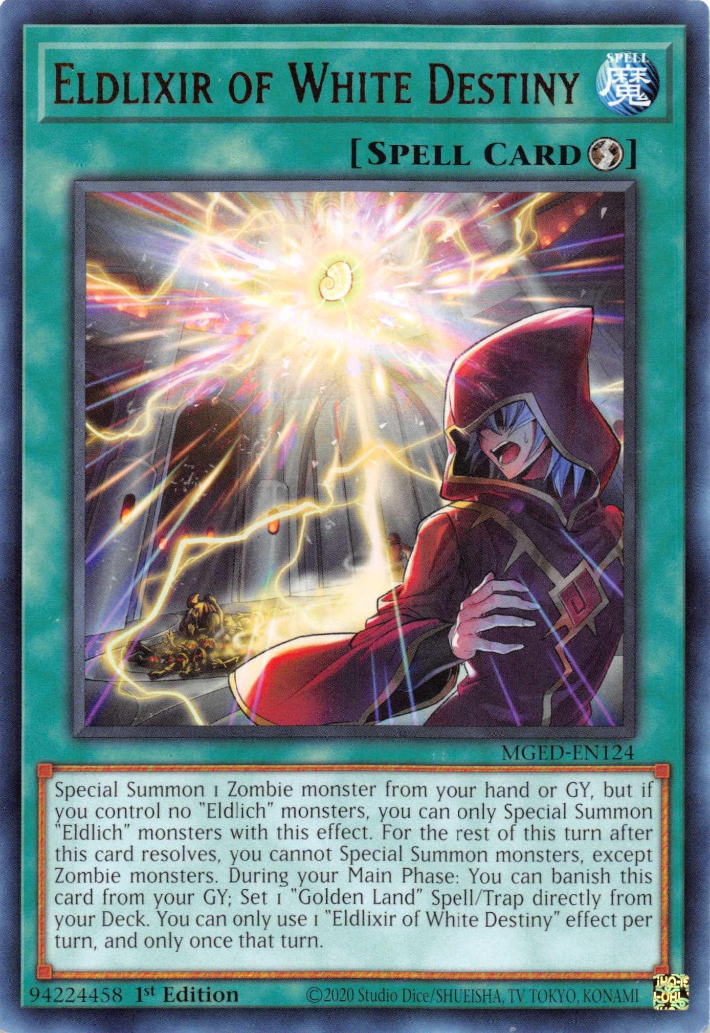 Eldlixir of White Destiny [MGED-EN124] Rare - Josh's Cards