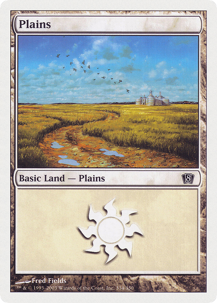 Plains (334) [Eighth Edition] Foil