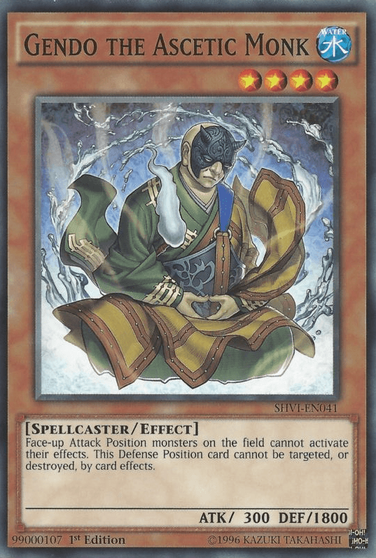 Gendo the Ascetic Monk [SHVI-EN041] Common - Josh's Cards