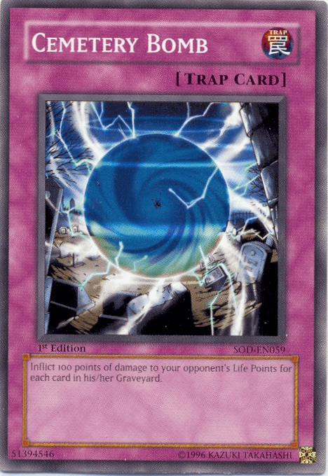 Cemetery Bomb [SOD-EN059] Common - Josh's Cards